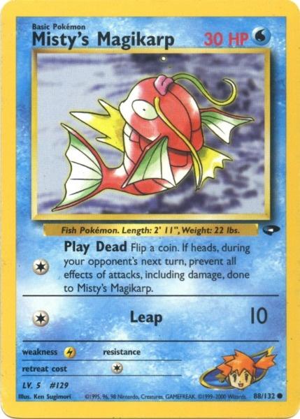 Misty's Magikarp (88/132) [Gym Challenge Unlimited] | Good Games Adelaide SA