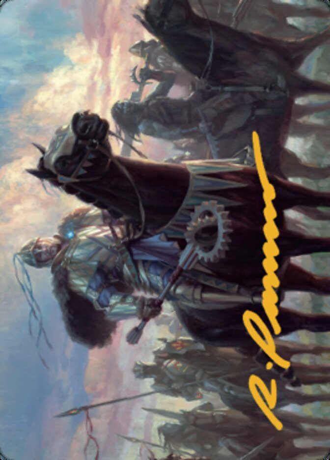 Shanid, Sleepers' Scourge Art Card (Gold-Stamped Signature) [Dominaria United Art Series] | Good Games Adelaide SA
