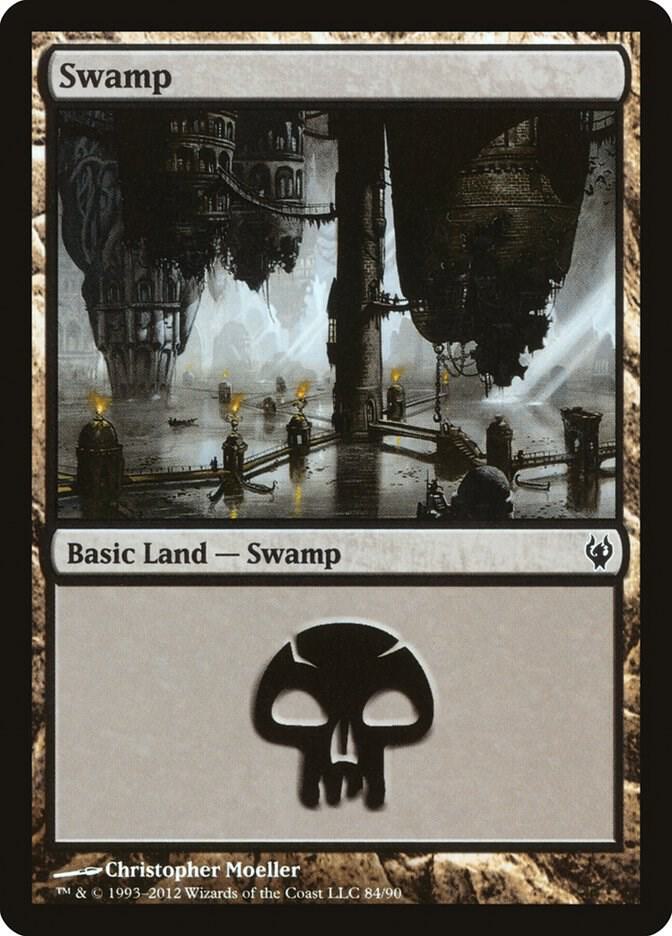 Swamp 84 84 (Duel Decks: Izzet vs. Golgari)  | Good Games Adelaide SA