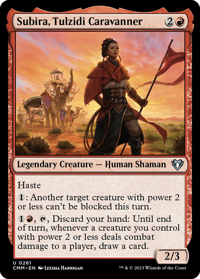 Subira, Tulzidi Caravanner 261 (Commander Masters)  - Foil | Good Games Adelaide SA