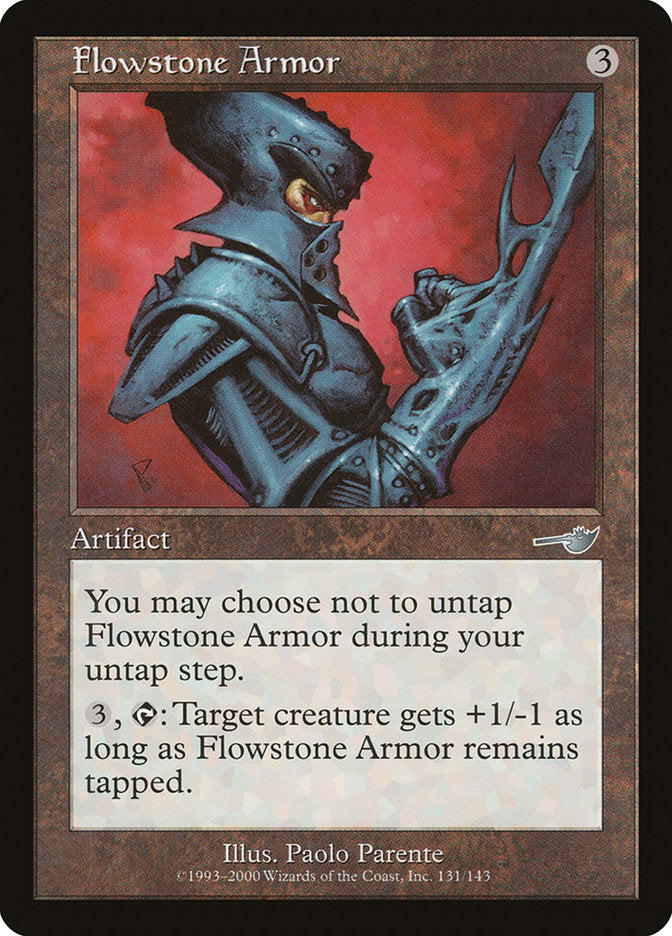 Flowstone Armor 131 (Nemesis)  - Foil | Good Games Adelaide SA