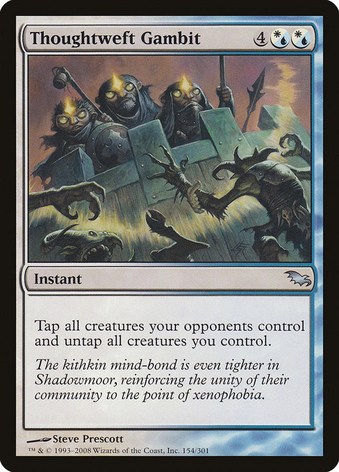 Thoughtweft Gambit 154 (Shadowmoor)  | Good Games Adelaide SA