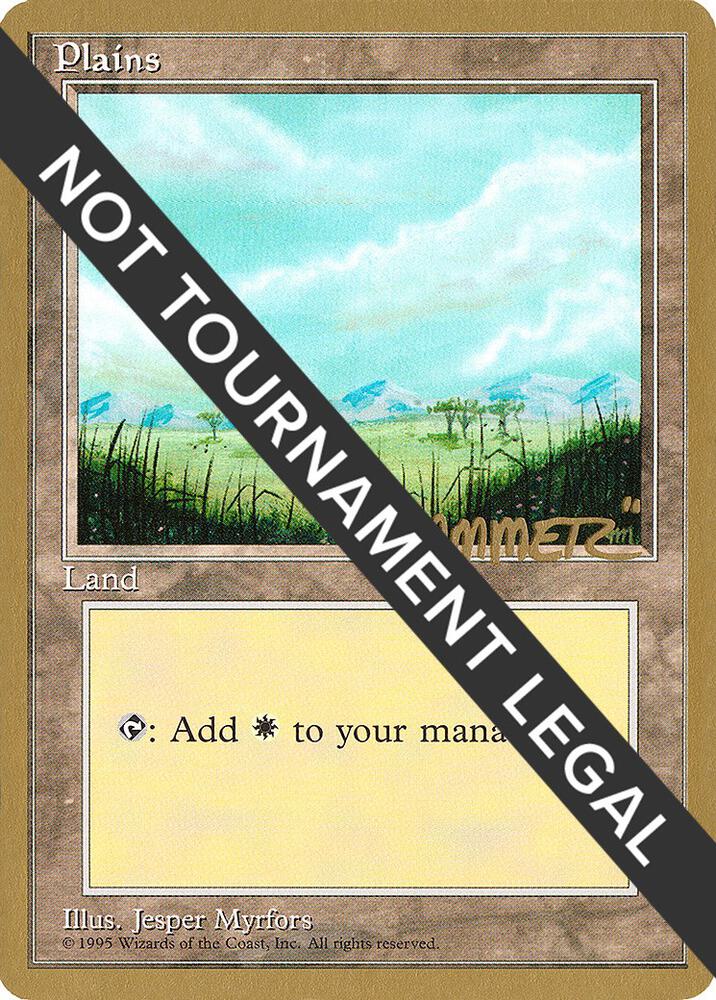 Plains B 1996 Shawn Hammer Regnier 4ED shr365/308 (World Championship Decks)  | Good Games Adelaide SA
