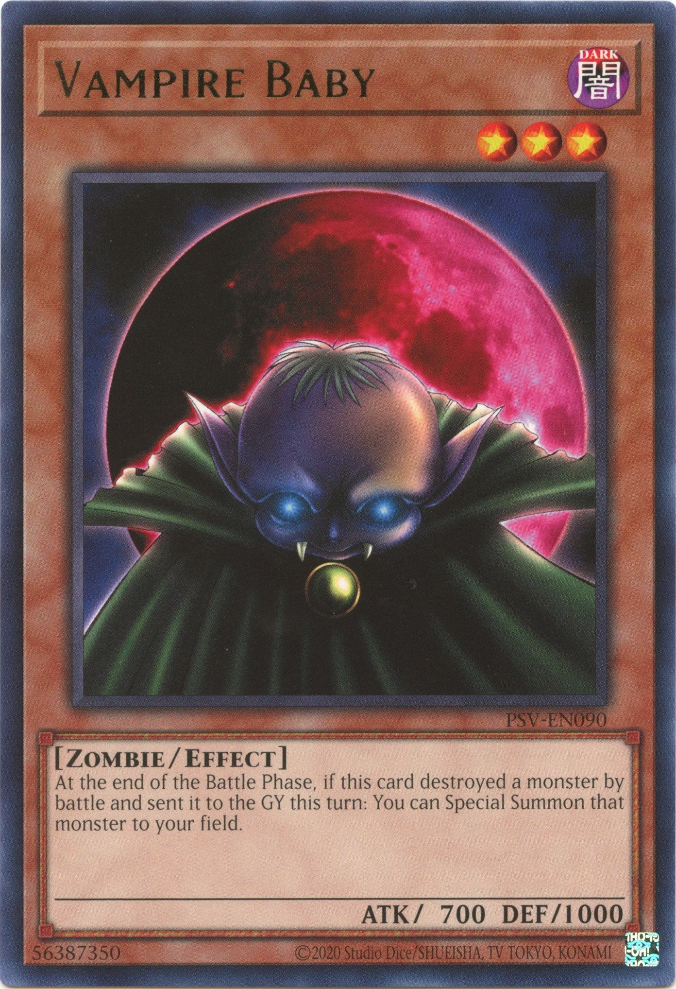 Vampire Baby (25th Anniversary) [PSV-EN090] Rare | Good Games Adelaide SA