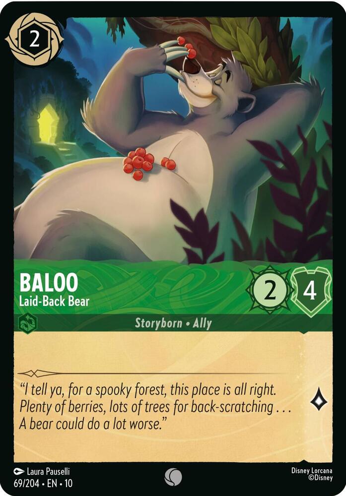Baloo Laid Back Bear 69/204 (Whispers in the Well)  | Good Games Adelaide SA