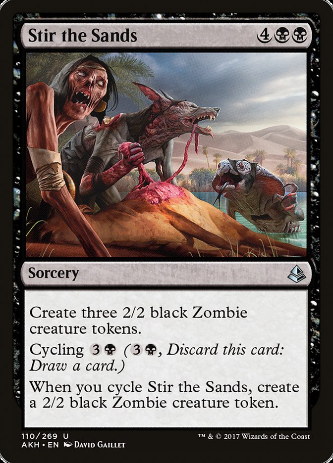 Stir the Sands 110 (Amonkhet)  - Foil | Good Games Adelaide SA