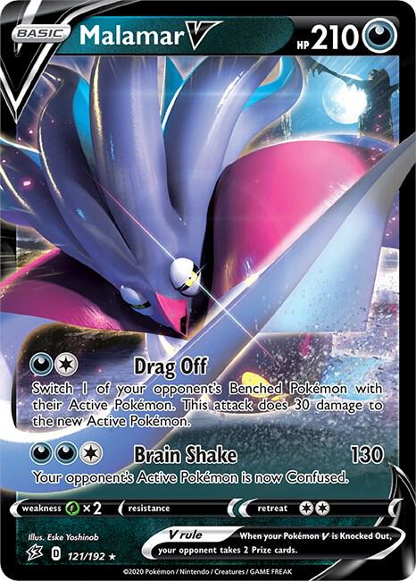 Malamar V 121/192 (SWSH02: Rebel Clash)  - Holofoil | Good Games Adelaide SA