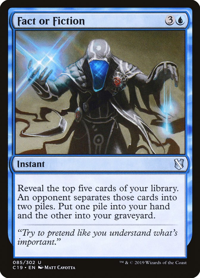 Fact or Fiction [Commander 2019] | Good Games Adelaide SA