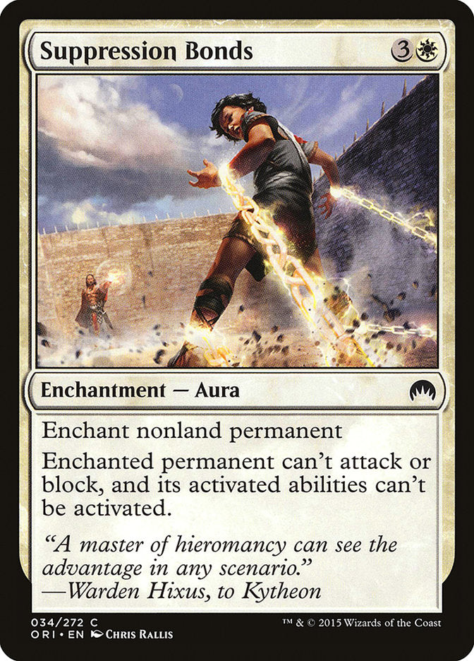Suppression Bonds 34 (Magic Origins)  - Foil | Good Games Adelaide SA