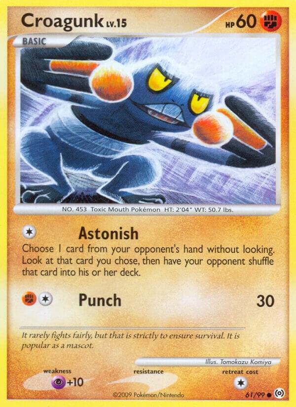 Croagunk 61/99 (Arceus)  | Good Games Adelaide SA