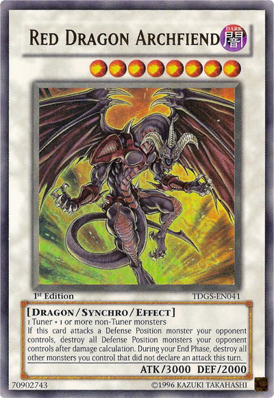 Red Dragon Archfiend [TDGS-EN041] Ultra Rare | Good Games Adelaide SA