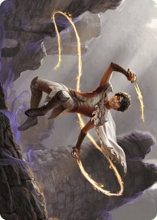 Kellan the Fae Blooded Art Card 39 (Art Series: Wilds of Eldraine)  | Good Games Adelaide SA