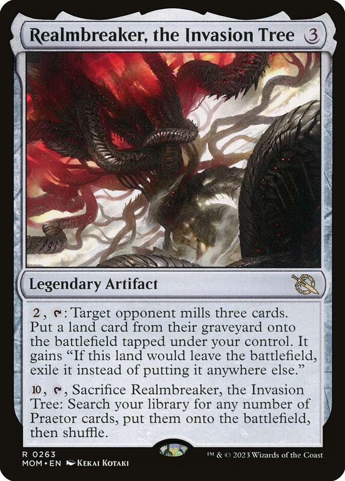 Realmbreaker, the Invasion Tree 263 (March of the Machine)  - Foil | Good Games Adelaide SA