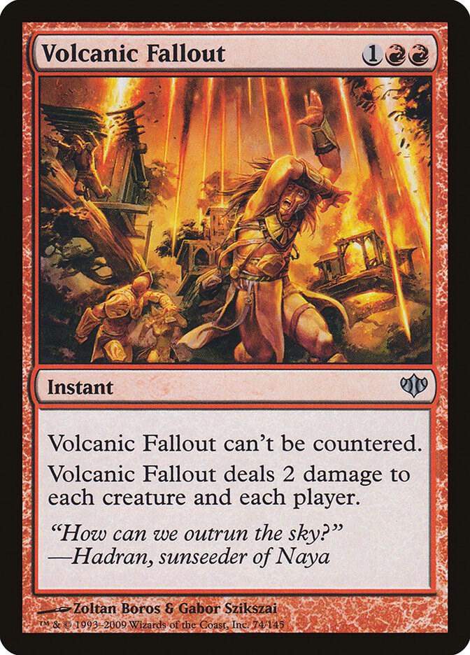 Volcanic Fallout 74 (Conflux)  - Foil | Good Games Adelaide SA