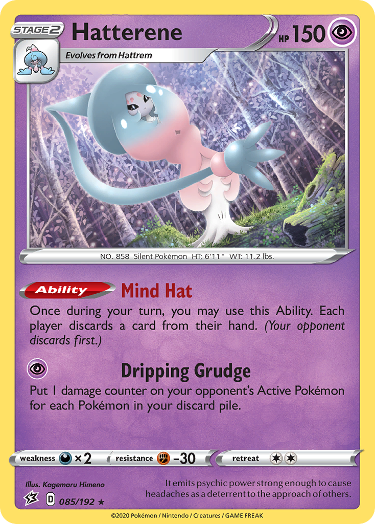 Hatterene (085/192) [Sword & Shield: Rebel Clash] | Good Games Adelaide SA