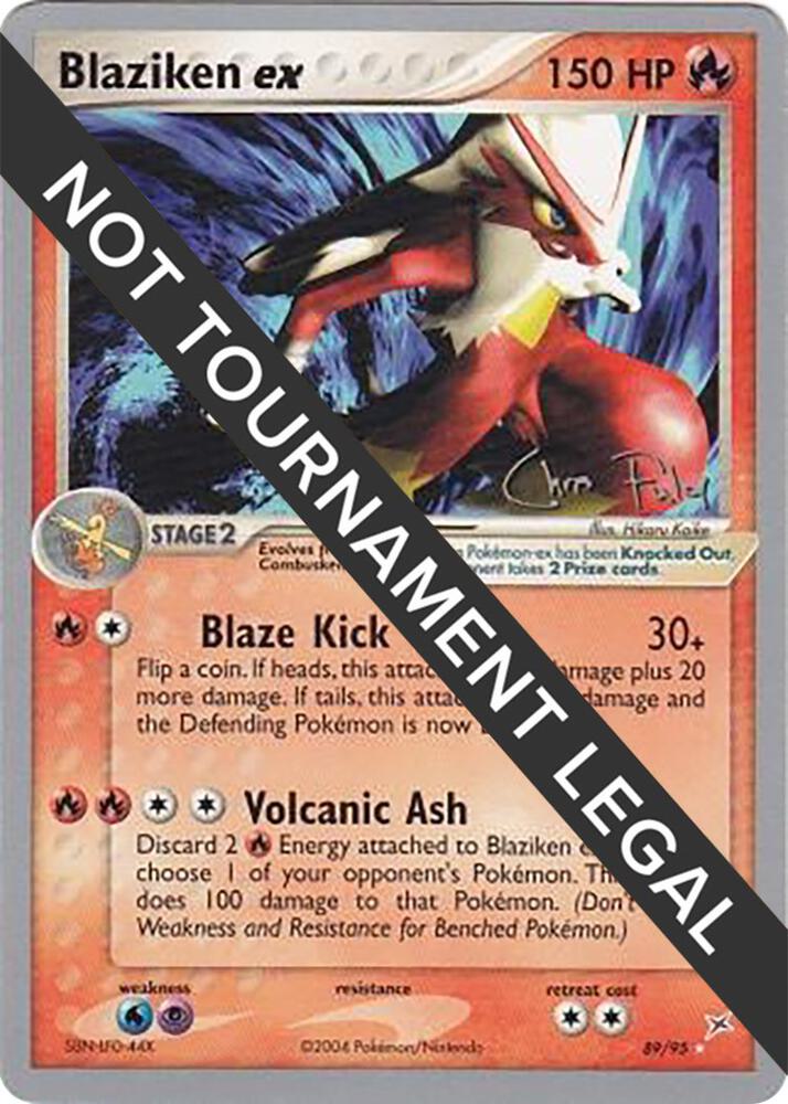 Blaziken ex 2004 Chris Fulop 89/95 (World Championship Decks)  | Good Games Adelaide SA