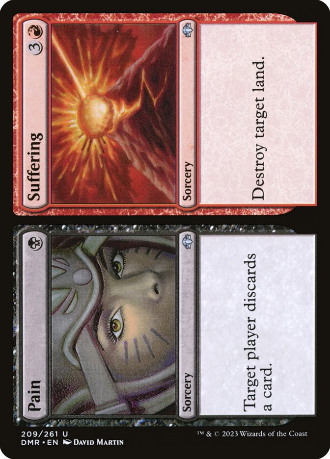 Pain // Suffering 209 (Dominaria Remastered)  | Good Games Adelaide SA