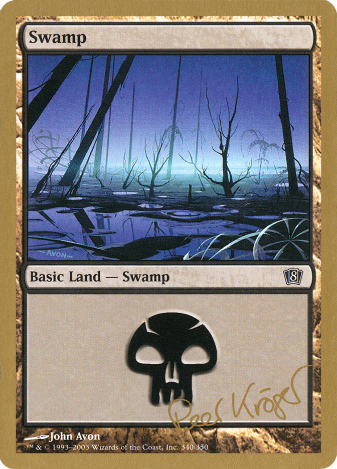 Swamp (pk340) (Peer Kroger) [World Championship Decks 2003] | Good Games Adelaide SA