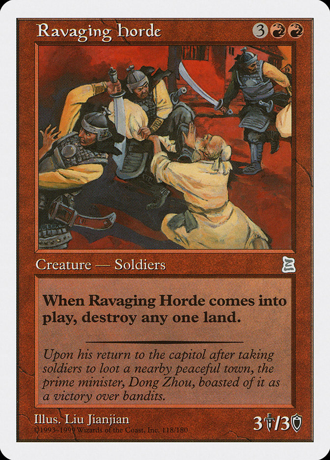 Ravaging Horde 118 (Portal Three Kingdoms)  | Good Games Adelaide SA