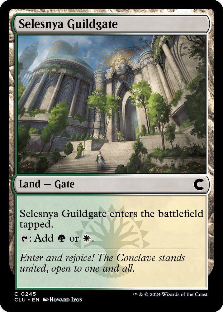 Selesnya Guildgate 245 (Ravnica: Clue Edition)  | Good Games Adelaide SA