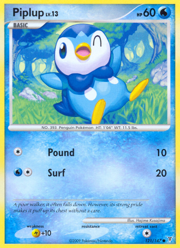 Piplup (121/147) [Platinum: Supreme Victors] | Good Games Adelaide SA