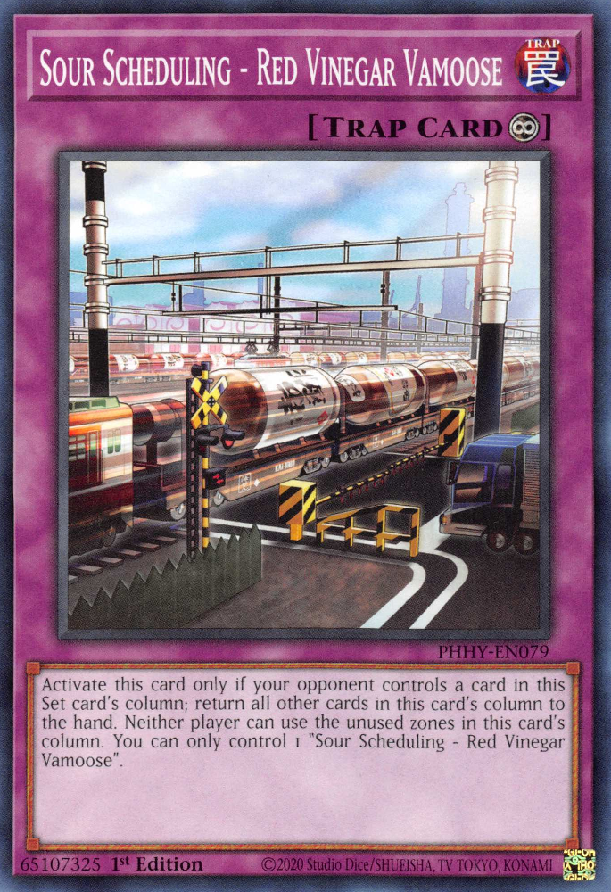 Sour Scheduling - Red Vinegar Vamoose [PHHY-EN079] Common | Good Games Adelaide SA