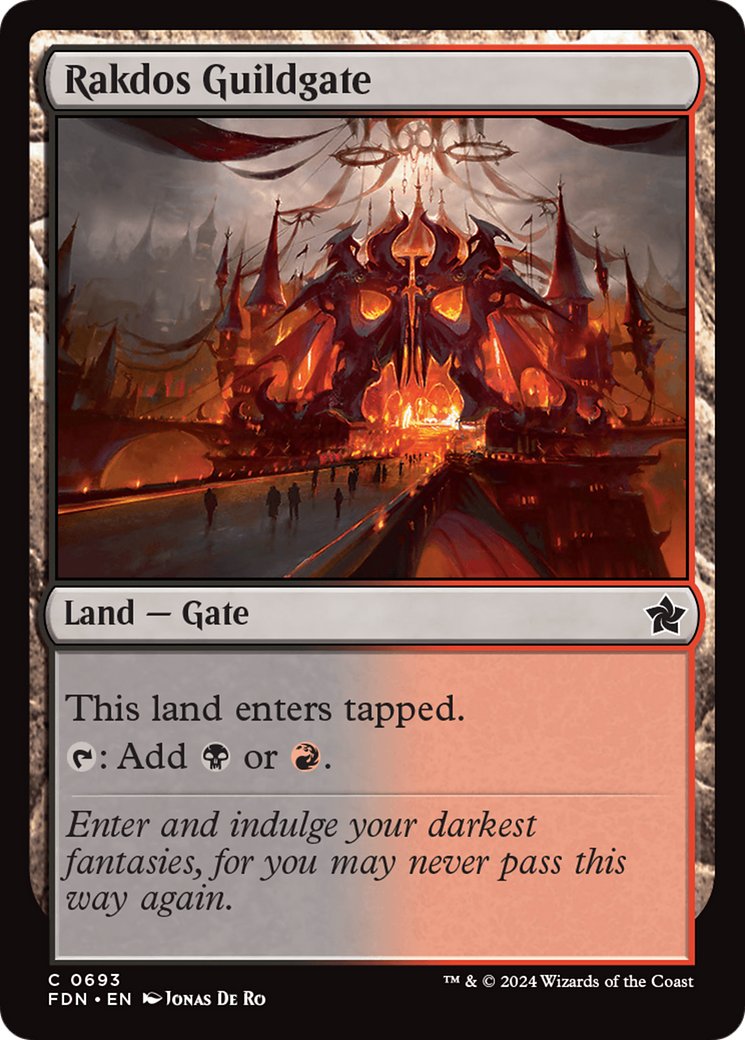 Rakdos Guildgate [Foundations] | Good Games Adelaide SA