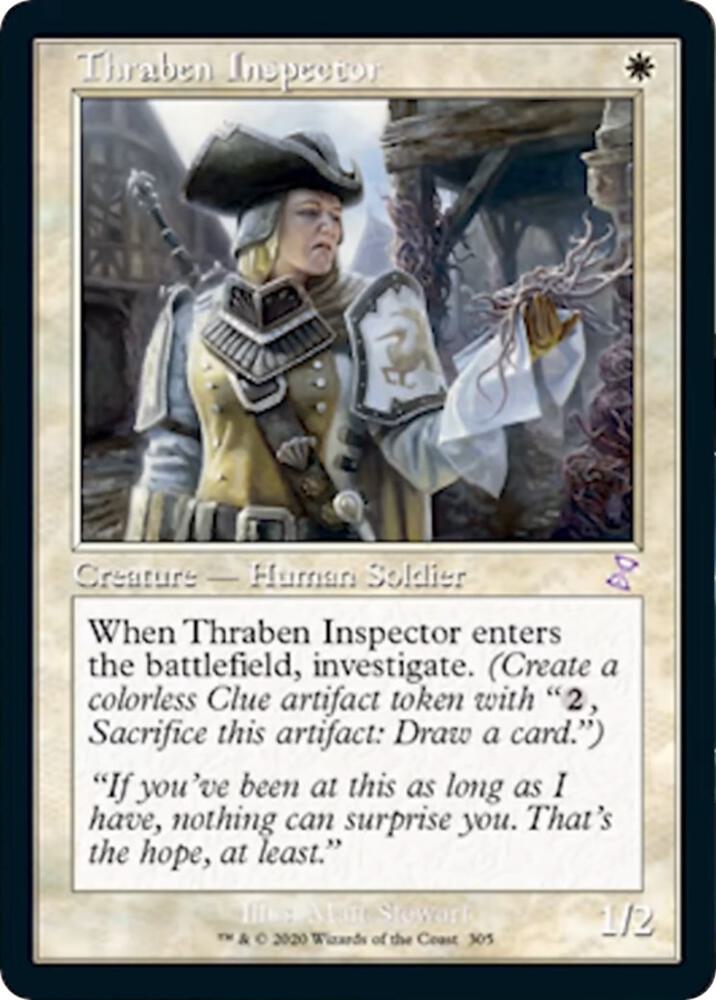 Thraben Inspector 305 (Time Spiral: Remastered)  - Foil | Good Games Adelaide SA