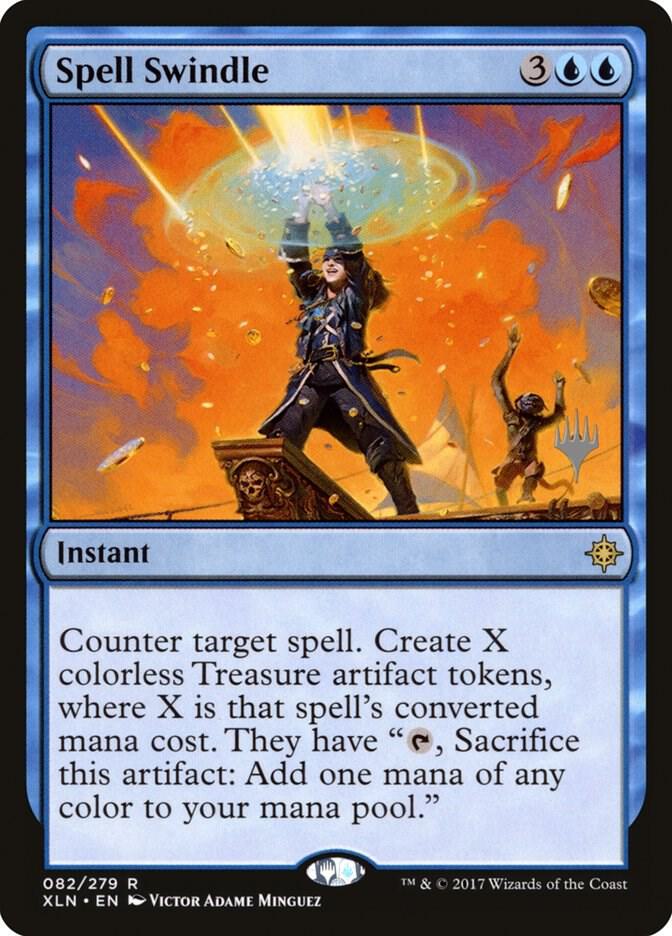 Spell Swindle 82 (Promo Pack: Core Set 2020)  - Foil | Good Games Adelaide SA