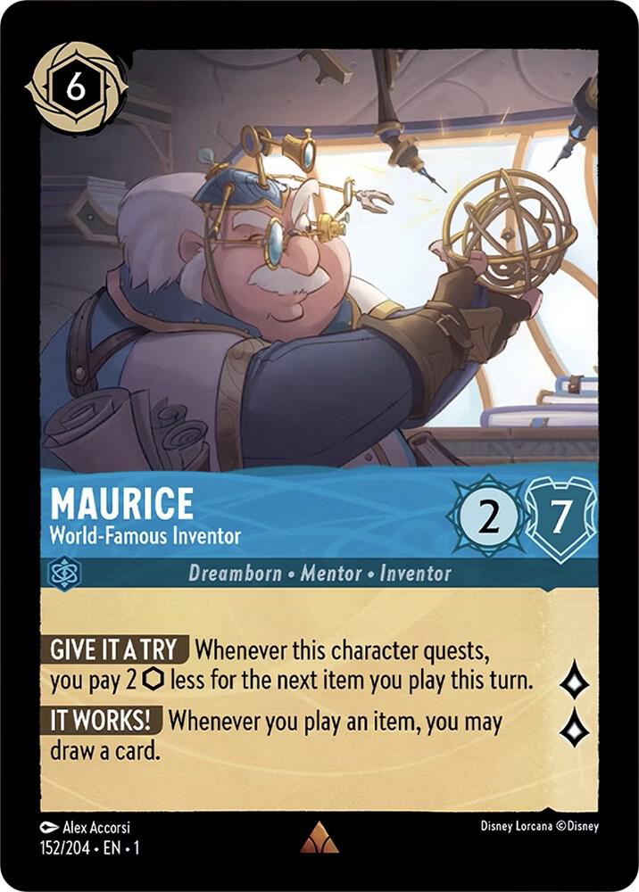 Maurice World Famous Inventor 152/204 (The First Chapter)  | Good Games Adelaide SA