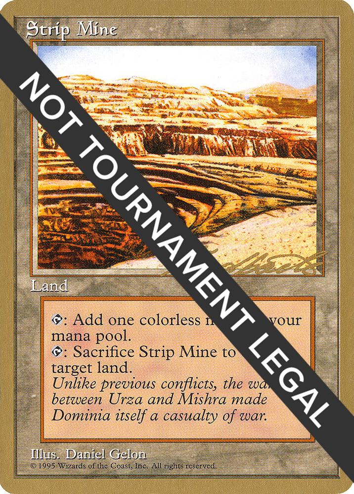 Strip Mine 1996 Leon Lindback 4ED ll363/308 (World Championship Decks)  | Good Games Adelaide SA