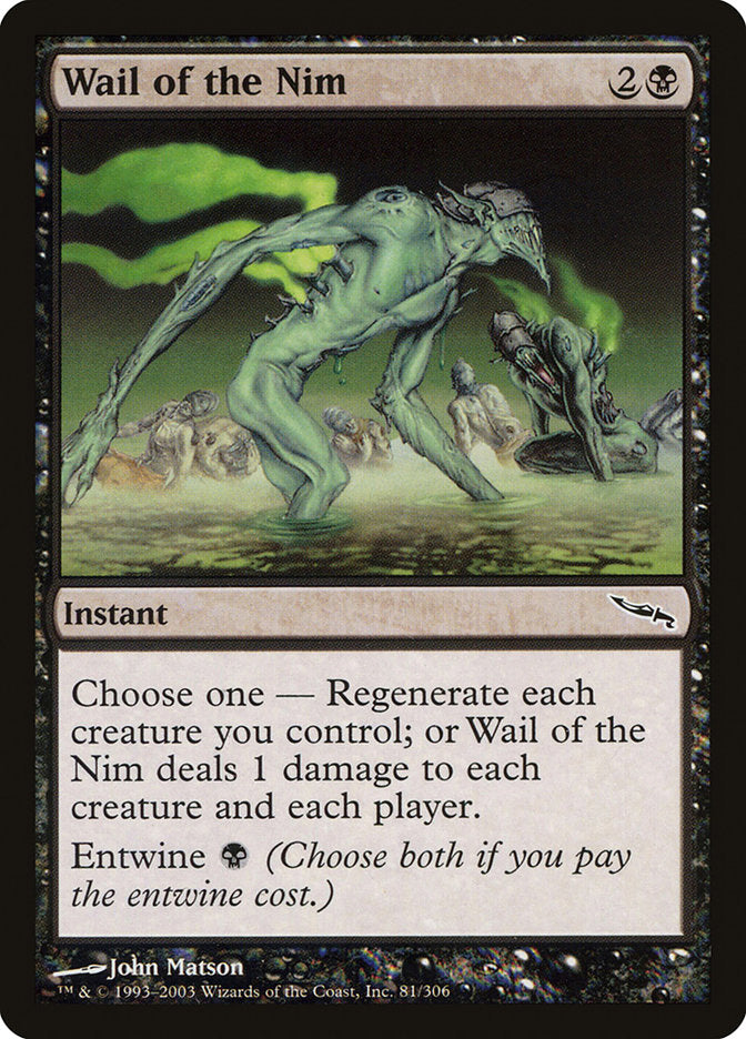 Wail of the Nim 81 (Mirrodin)  | Good Games Adelaide SA
