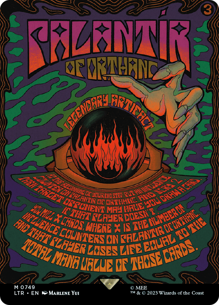 Palantir of Orthanc (Borderless Poster) [The Lord of the Rings: Tales of Middle-Earth] | Good Games Adelaide SA