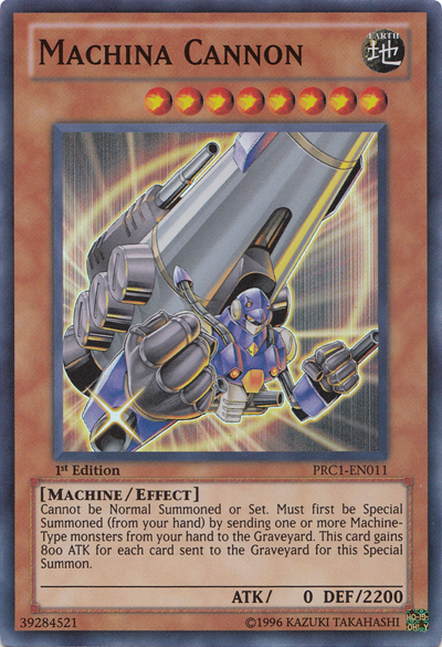 Machina Cannon [PRC1-EN011] Super Rare | Good Games Adelaide SA