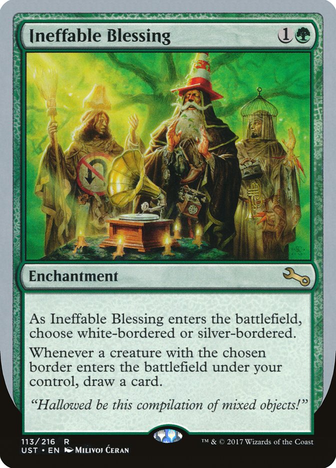 Ineffable Blessing 113 (Unstable)  - Foil | Good Games Adelaide SA