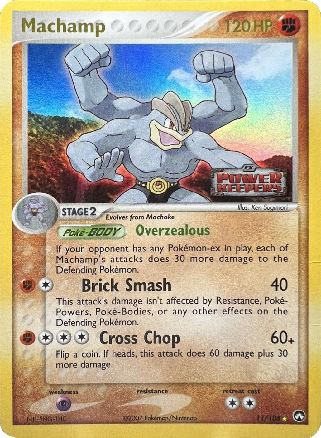Machamp (11/108) (Stamped) [EX: Power Keepers] | Good Games Adelaide SA