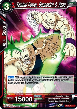 Tainted Power, Spopovich & Yamu [TB2-015] | Good Games Adelaide SA