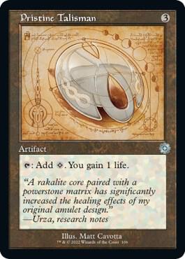 Pristine Talisman Schematic 106 (The Brothers' War: Retro Frame Artifacts)  - Foil | Good Games Adelaide SA