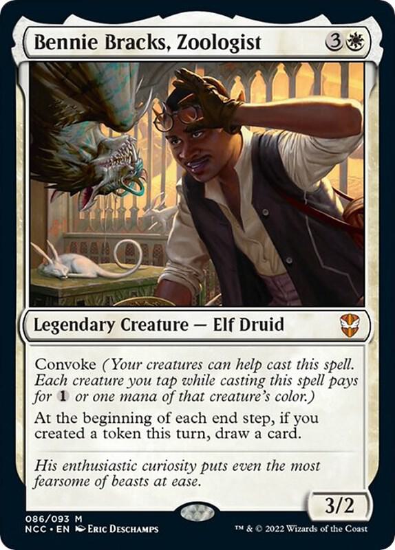 Bennie Bracks Zoologist 86 (Commander: Streets of New Capenna)  - Foil | Good Games Adelaide SA