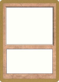 1997 World Championship Blank Card [World Championship Decks 1997] | Good Games Adelaide SA