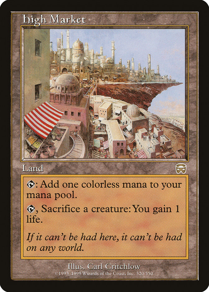 High Market [Mercadian Masques] | Good Games Adelaide SA
