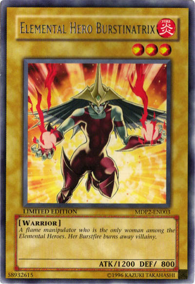 Elemental Hero Burstinatrix [MDP2-EN003] Rare | Good Games Adelaide SA