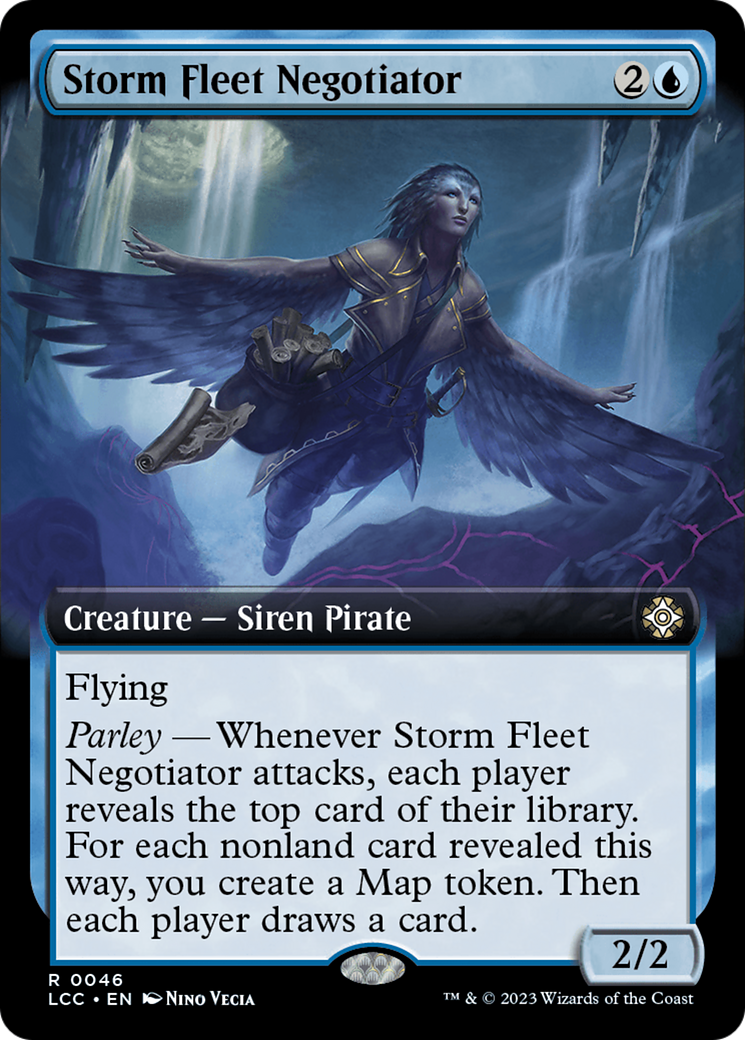 Storm Fleet Negotiator (Extended Art) [The Lost Caverns of Ixalan Commander] | Good Games Adelaide SA