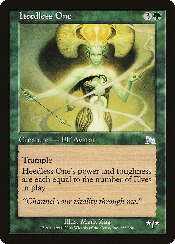 Heedless One 265 (Onslaught)  - Foil | Good Games Adelaide SA