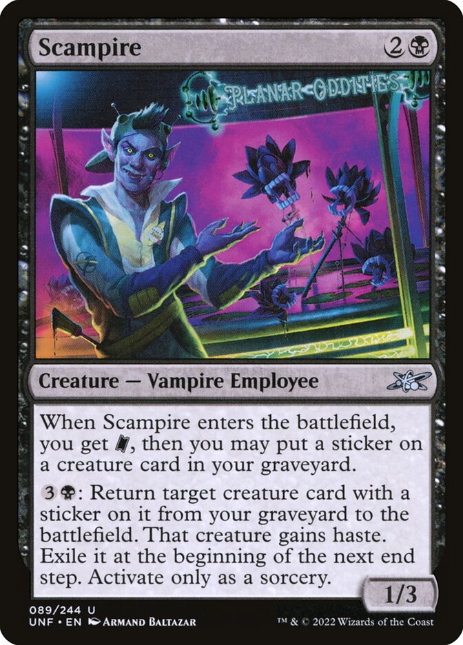 Scampire 89 (Unfinity)  - Foil | Good Games Adelaide SA
