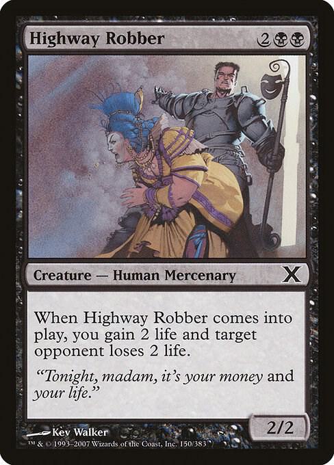 Highway Robber 150 (10th Edition)  - Foil | Good Games Adelaide SA