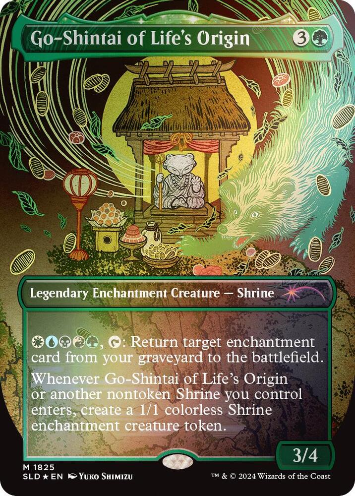 Go Shintai of Lifes Origin Rainbow Foil 1825 (Secret Lair Drop Series)  - Foil | Good Games Adelaide SA