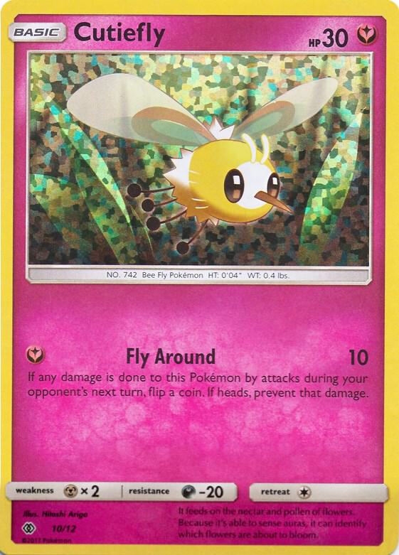 Cutiefly 010/012 (McDonald's Promos 2017)  - Holofoil | Good Games Adelaide SA