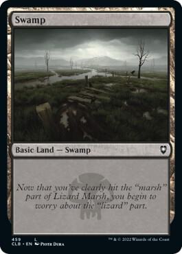 Swamp 459 459 (Commander Legends: Battle for Baldur's Gate)  - Foil | Good Games Adelaide SA