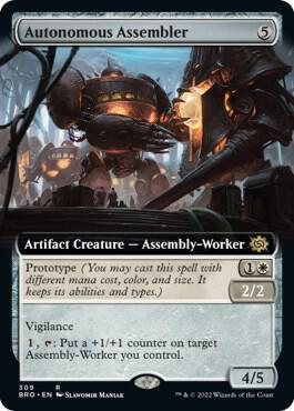 Autonomous Assembler Extended Art 309 (The Brothers' War)  | Good Games Adelaide SA